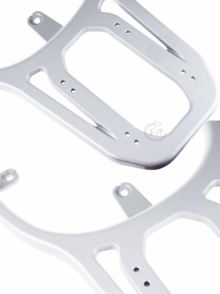 Suitable for Emma Guard Ab51 Electric Vehicle Tail Rack Tdr3240Z Tail Box Bracket Battery Vehicle Aluminum Alloy Rear Hanger