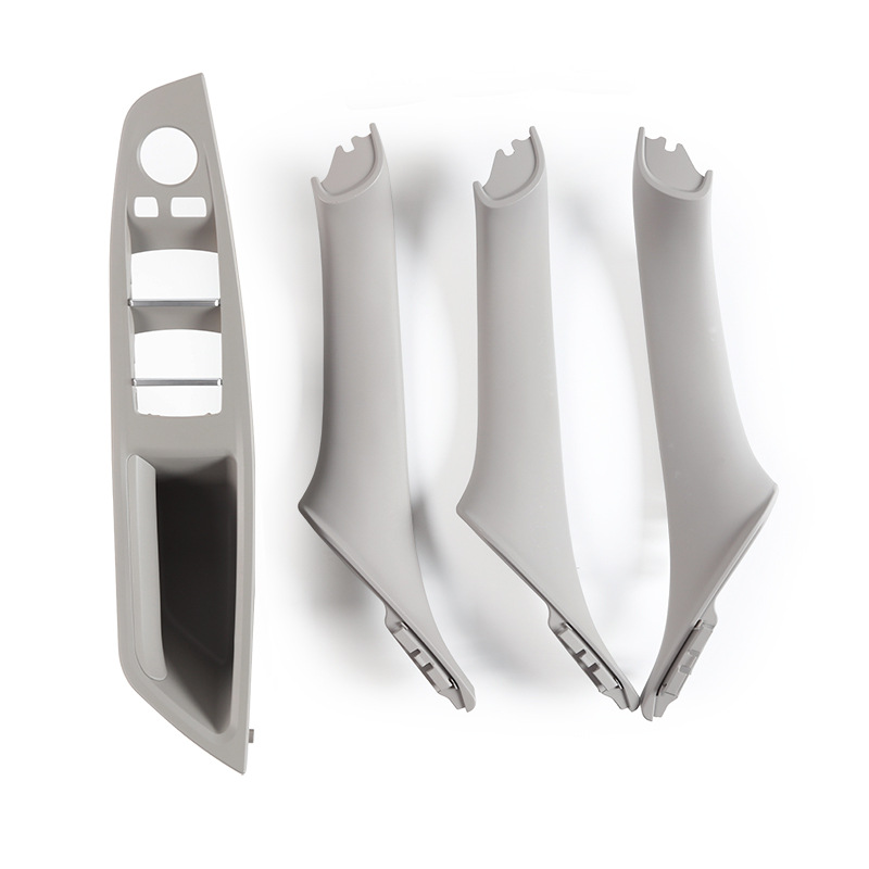 Armrest, handle, handle: BMW F10 Interior Door - right-drive-4-piece-set-gray