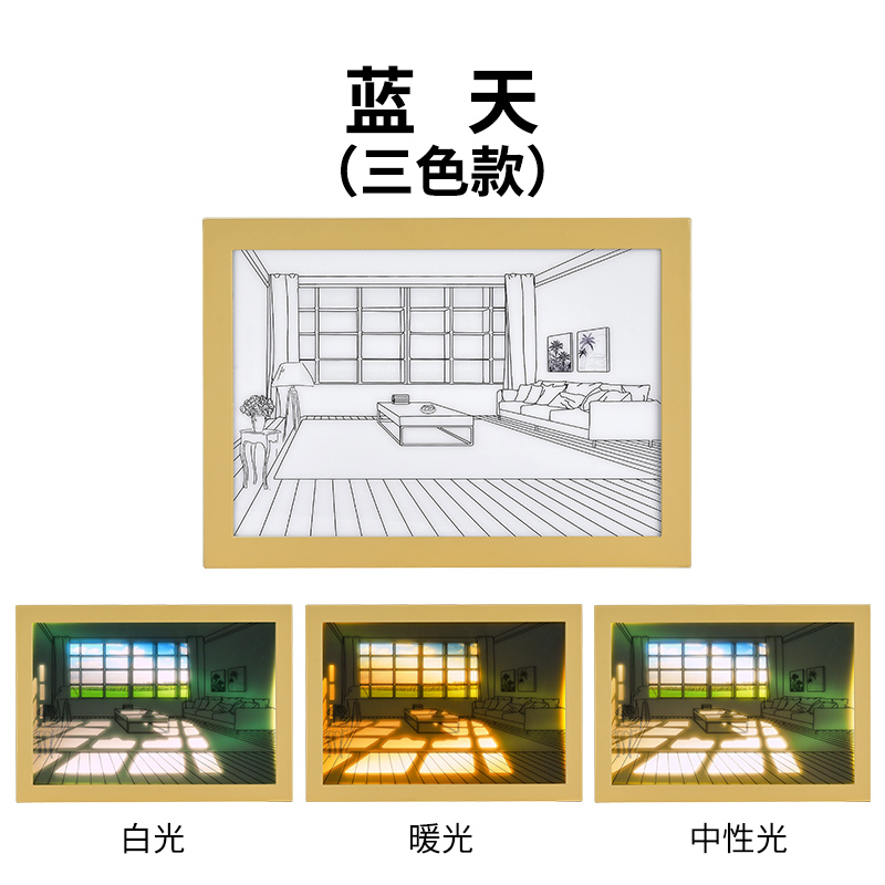 [Ventas directas de fábrica de suministro transfronterizo] LED, luz de noche de pintura, regalo de cumpleaños [con certificación CE, FCC]