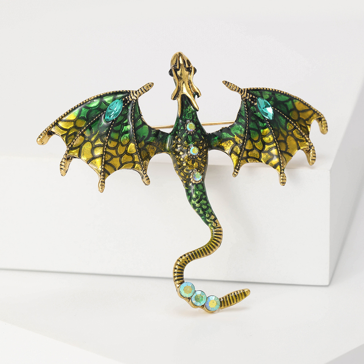 21g Weight Artificial Rhinestones Inlay Material Brooches Classification Banquet, Party, Street Occasion Alloy Material Animal Pattern Women's Gender Enamel Design Casual Style Casual Pin Animal Alloy Enamel Artificial Rhinestones Women's Brooches 17