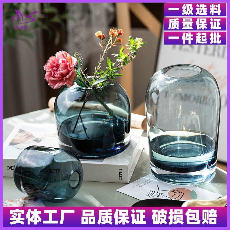 Высококачественная гидропонная установка, стеклянная ваза, прозрачное украшение, украшение для дома, гостиной, в стиле ins, высококлассная фабрика
