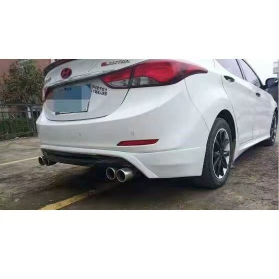 Suitable for 2012-16 Hyundai Elantra Small Body Kit, Langdong Anti-Collision Front Lip, Side Skirt Modification Parts, Body Kit