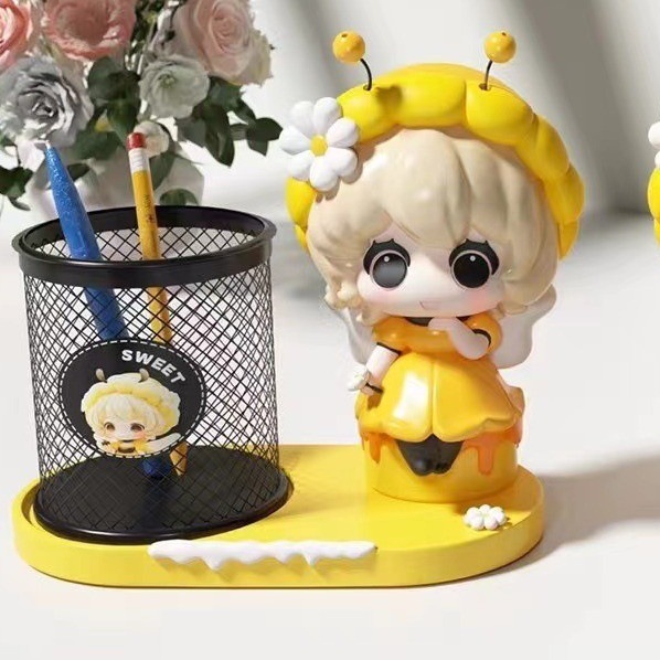 Portalápices de Harry Potter de gran capacidad, multifunción, estilo ins, almacenamiento de escritorio simple, artefacto, papelería para estudiantes, oficina