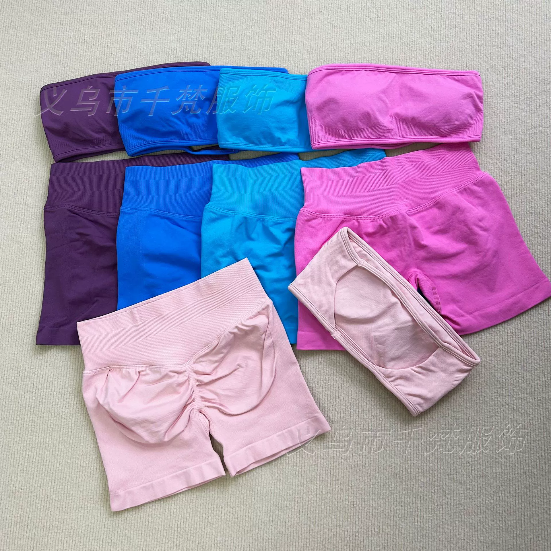 DFYNE (Cross-border trading), bra top, shorts, trousers, sports yoga clothing, backless
