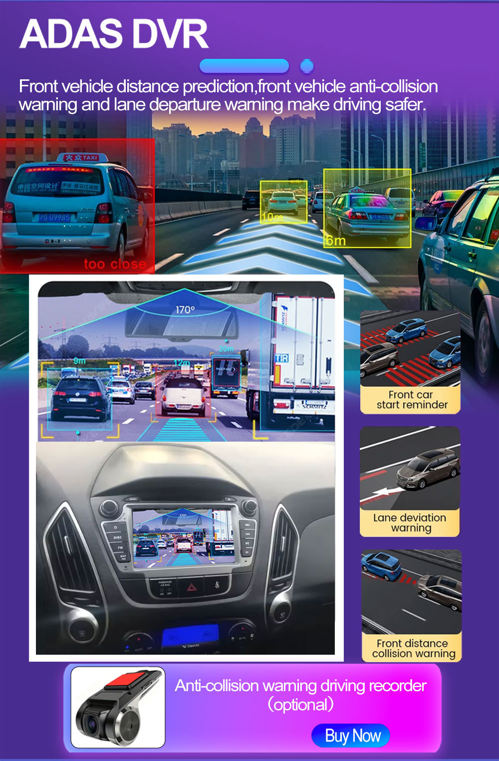 Suitable for 7inch Hyundai Ix35 Android Car Gps High-Definition Screen Mp5 Bluetooth Navigation All-In-One Device Carplay