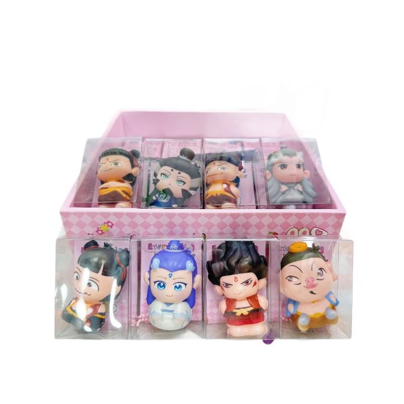 B24 en Nezha, colgante de pellizco de rebote lento, artefacto de descompresión Taiyi Ao Bing, regalo de descompresión, juguete para niños