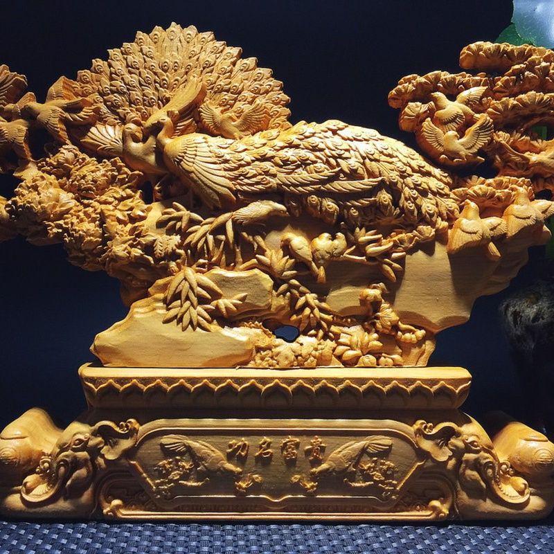 太行シダ無垢材彫刻リビングルーム装飾品工芸品ルート彫刻玄関ローズウッドギフトビジネスギフトハイエンド|undefined