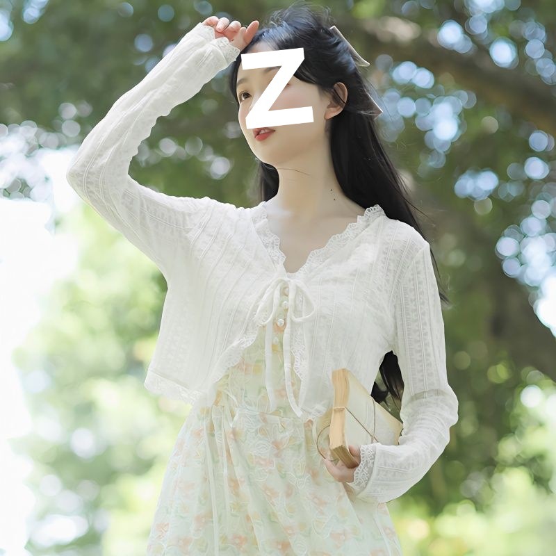 小披肩夏款遮手臂罩衫半截式配裙子外搭雪纺女时尚洋气时髦开衫季