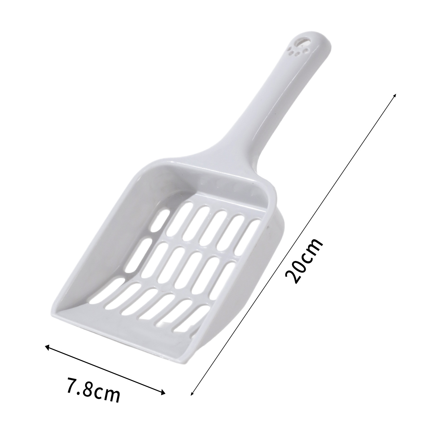 Pala de Malla Fina para Arena de Gato de PP para Arena de Tofu