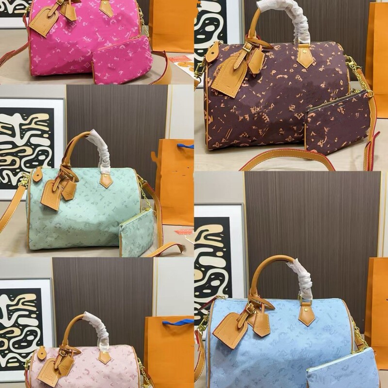 Popular Foreign Trade Item: New Lv Boston 30 Pillow Bag, Boston Handbag, Lipstick Key Shoulder Bag, Wristlet