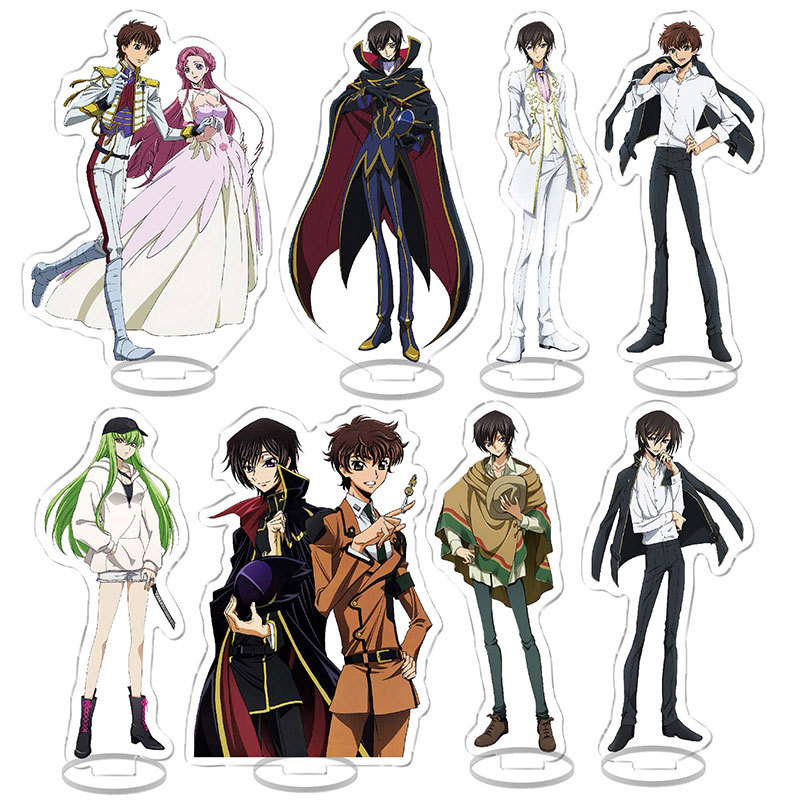 亞克力立牌Code Geass 反叛的魯路修 樞木朱雀魯路修批發擺件