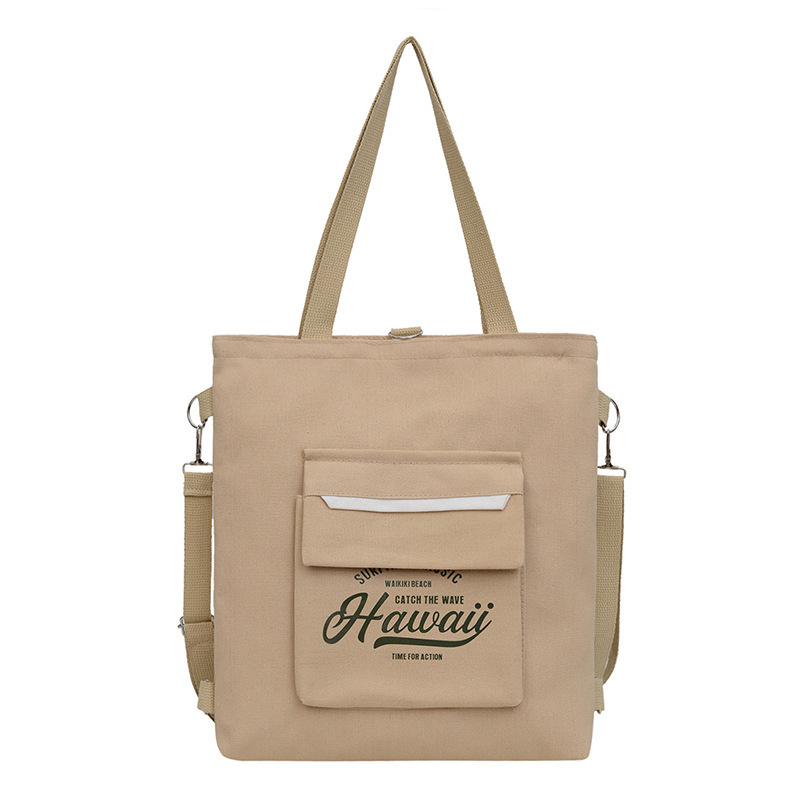 Student Party canvas bag niche design single shoulder crossbody multi-purpose bag large capacity ins All-match handbag wholesale Student Party canvas bag niche design single shoulder crossbody multi-purpose bag large capacity ins All-match handbag wholesale