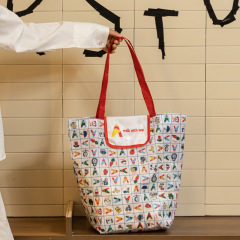 折りたたみショッピングバッグ携帯超軽量エコバッグ収納袋スーパー大容量防水買い物バッグ手提げ布袋