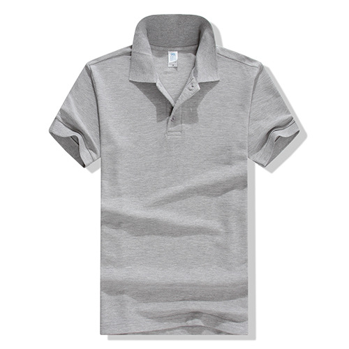 Comercio exterior Amazon Ropa de hombre de algodón europeo y americano TAMAÑO DE Estados Unidos Camiseta de manga corta solapa de color sólido camisa de polo de los hombres de moda top