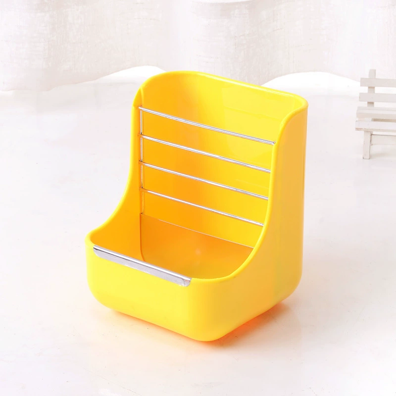 Bol Оптовая кролик принадлежности 2 с пищевым горшком против укуса из нержавеющей стали вставки ABS литье