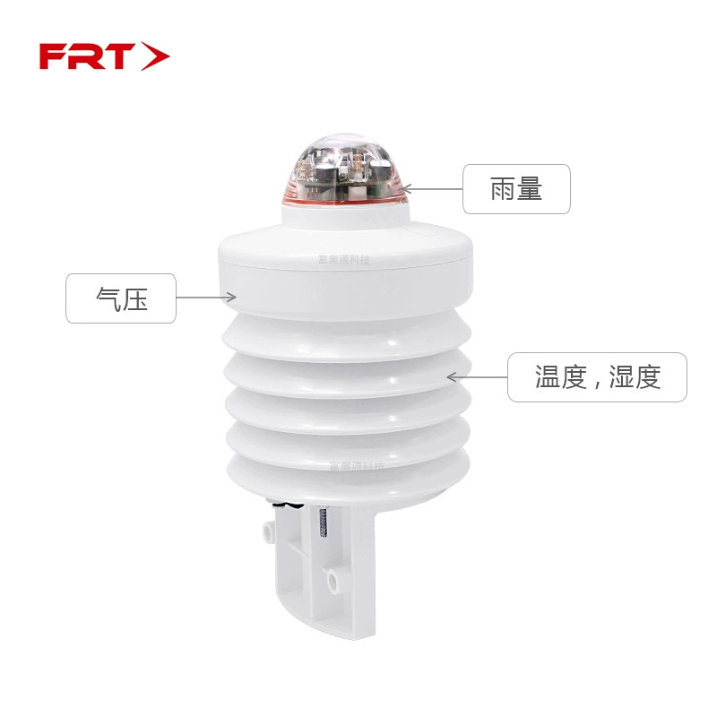 Метеостанция четырехфункциональная (температура, влажность, давление воздуха, осадки), микрокомпактная, автоматическая, для научных исследований, высокоточная.