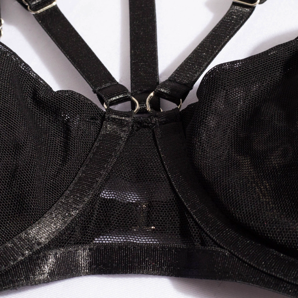 Sexy underwear, split set, European style, 4 piece set