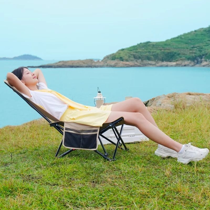 silla de descanso plegable al aire libre doble uso portátil acampado taburetes de pesca silla de playa silla de descanso casera siesta cama
