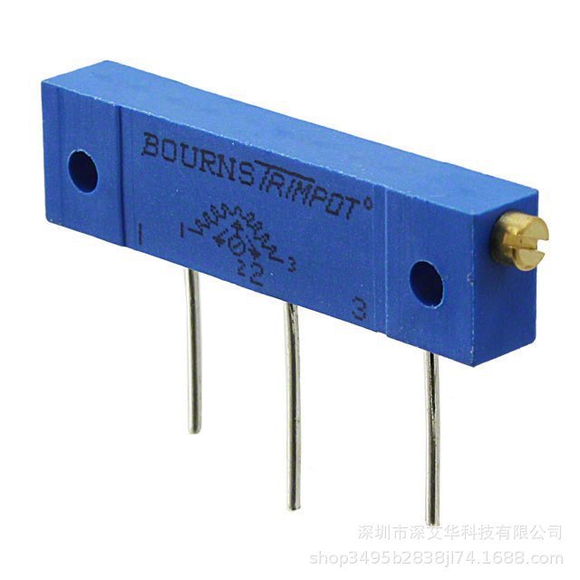 BOURNS2M欧长方形31.75X8.0X6.1PCB脚3059P-1-205LF/3059P-1-205M