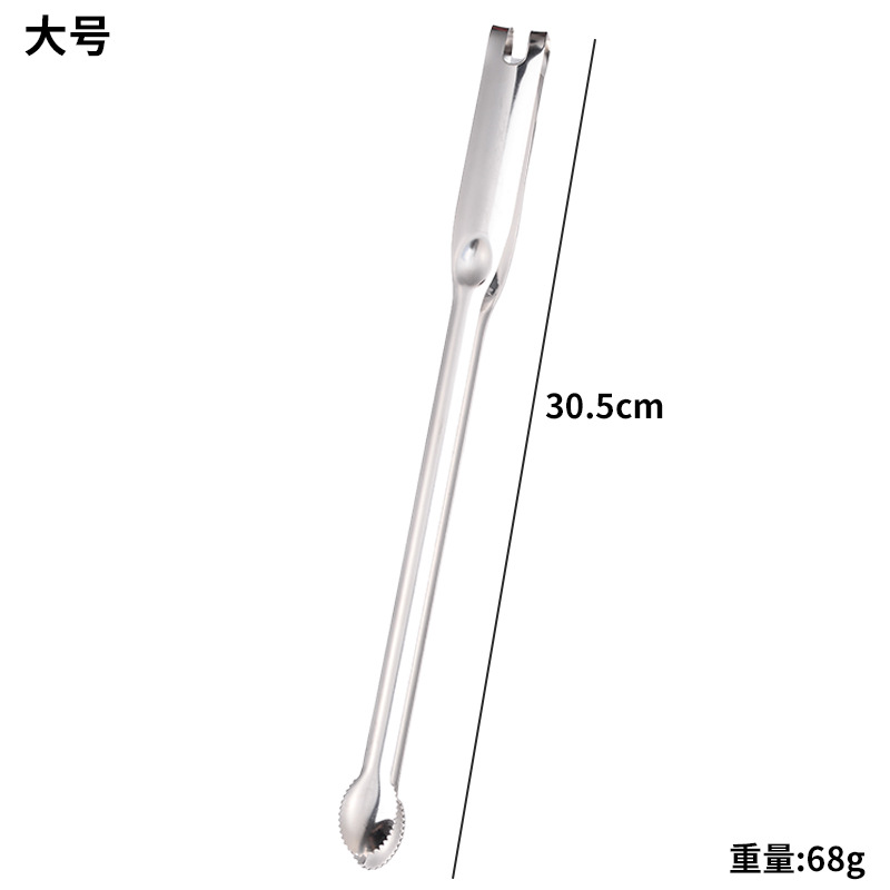 Clips de barbacoa coreana clips de acero inoxidable clips de barbacoa cocina alargada clips de alimentos clips de carne de barbacoa clips especiales