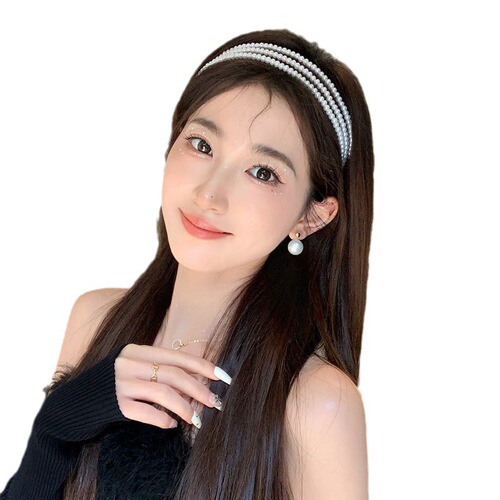 Pearl Hair Clip for Women - Ultra-Chic French Romantic Style, 2024 New Arrival, Face-Framing High Crown Hair Accessory, 2024 Hair Pin