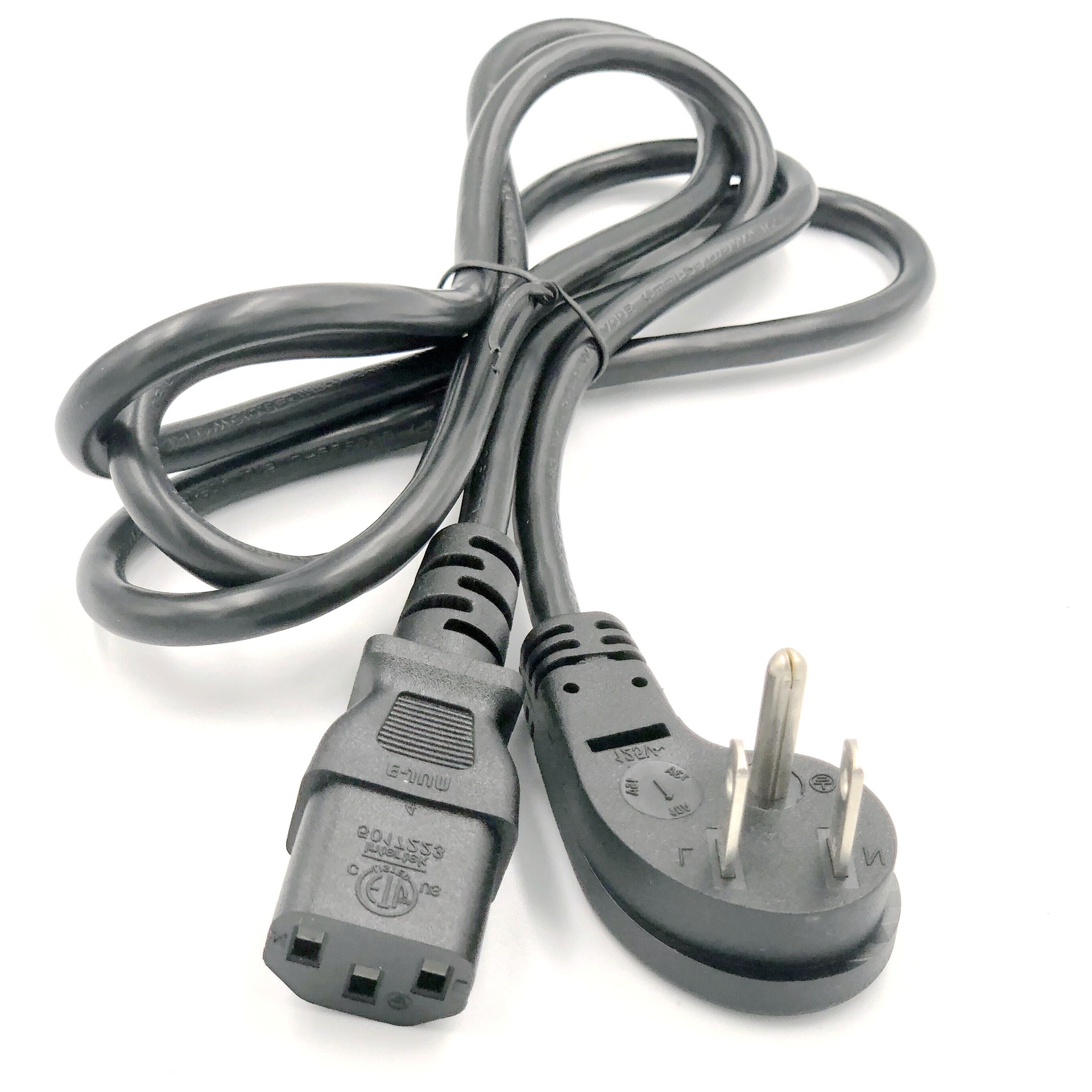 UL美规三芯电源插头线 美标逗号三插母头延长线SVT SJT美式电源线