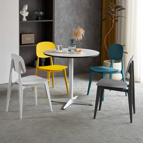 Eames Simple Waiting Small Round Table Small Apartment Household Stainless Steel Dining Table Casual Office Negotiation Table Balcony Table 