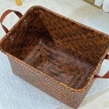 脏衣篮大容量美式收纳筐仿藤编衣服收纳箱整理新款网红收纳师推荐