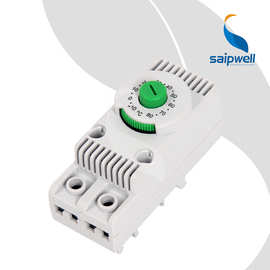 saipwell新款SHS011机械式温控器 机柜温度调节器 电箱降温控制器