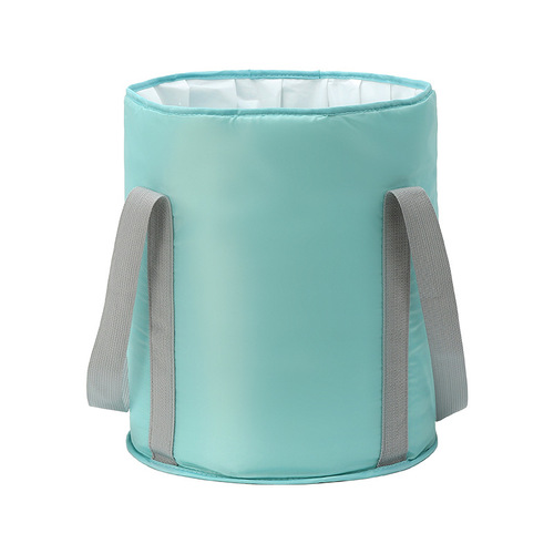Outdoor Storage Foot Soaking Tub Business Trip Hotel Portable Foot Soaking Bag Five-layer Insulated Foldable Foot Bath Tub Dormitory Foot Washing Basin