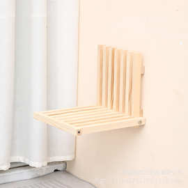 壁挂式折叠换鞋凳简易换鞋椅入户玄关折叠换鞋椅不带腿简易折叠凳