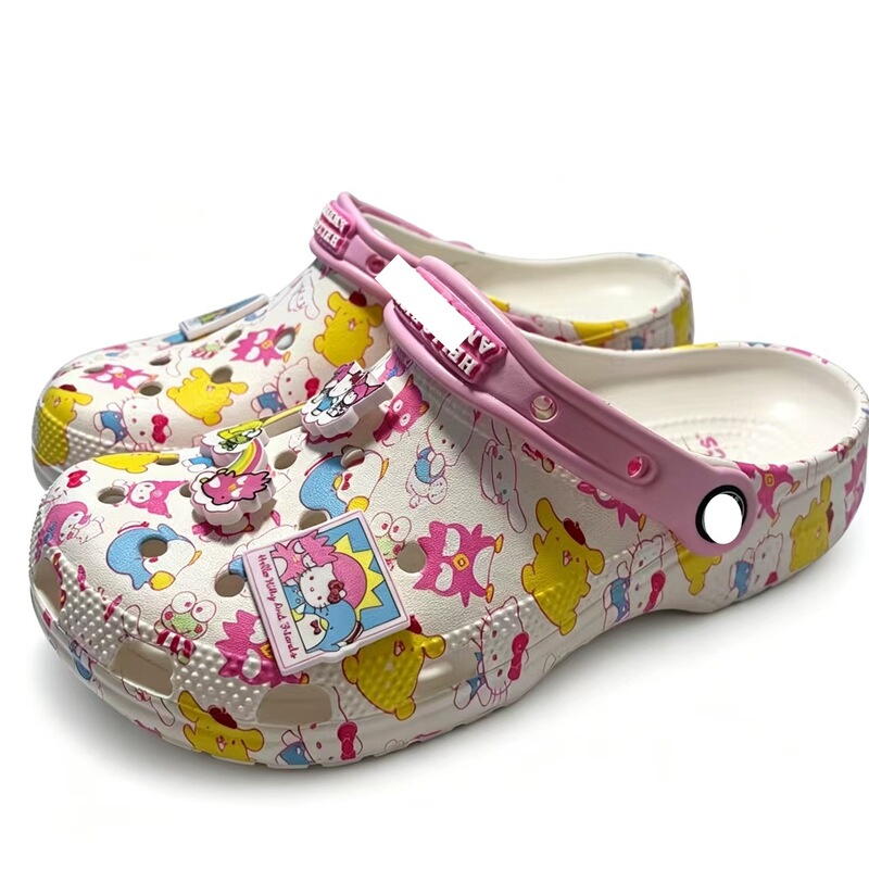 Cross Original Kt Cat Summer Clogs for Adults and Children, Comfortable Non-Slip Beach Sandals