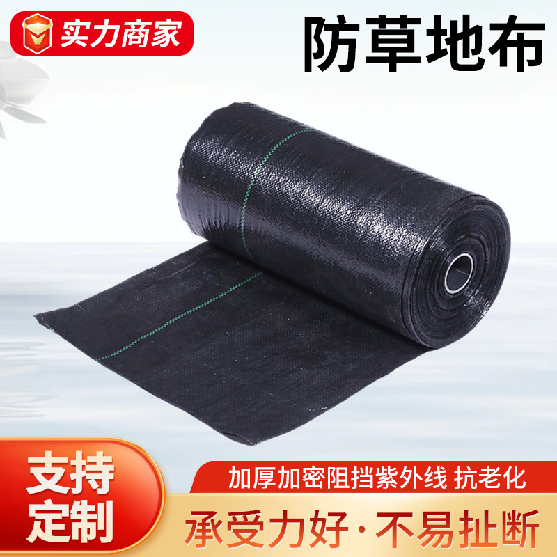 防草地布厂家批发防草布除草布农用抑草遮草布透气果园地布PE防草