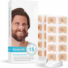 跨境爆款鼻呼吸扩张器鼻塞运动通气鼻贴鼻孔intake磁性鼻腔鼻带夹