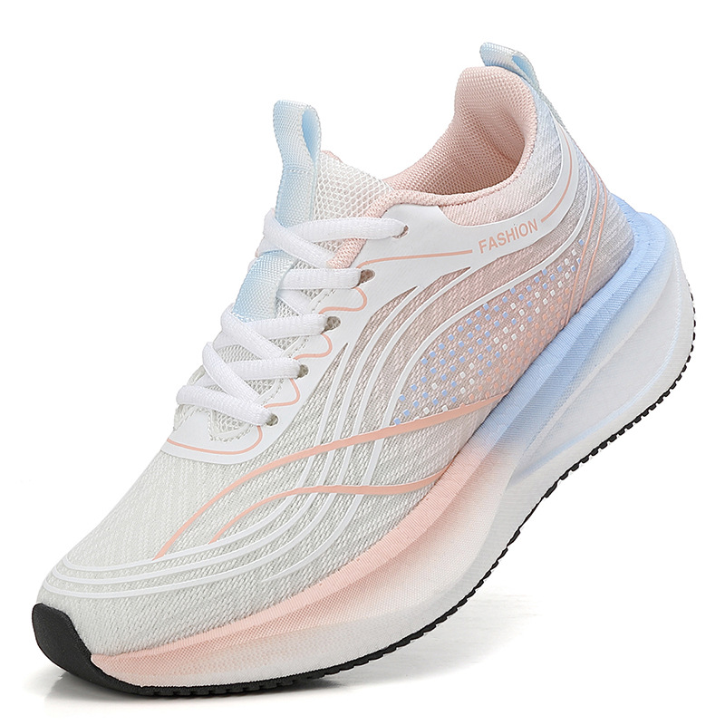 Nuevos zapatos de mujer zapatos deportivos de mujer 2026 nuevos zapatos de correr de estudiantes de primavera de acondicionamiento físico suave de prueba de amortiguación