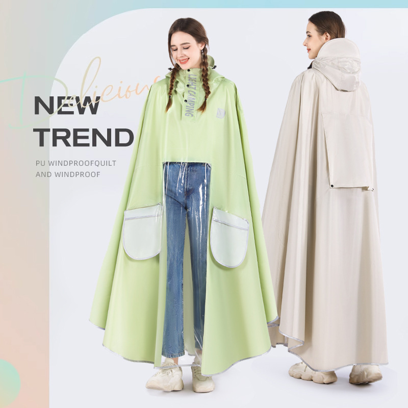Electric Vehicle Raincoat, Waterproof and Storm-Proof, Enlarged Size for Men and Women, Adult Motorcycle and Electric Scooter Rain Poncho, One-Piece, for Riding Protection Electric Vehicle Raincoat, Waterproof and Storm-Proof, Enlarged Size for Men and Women, Adult Motorcycle and Electric Scooter Rain Poncho, One-Piece, for Riding Protection