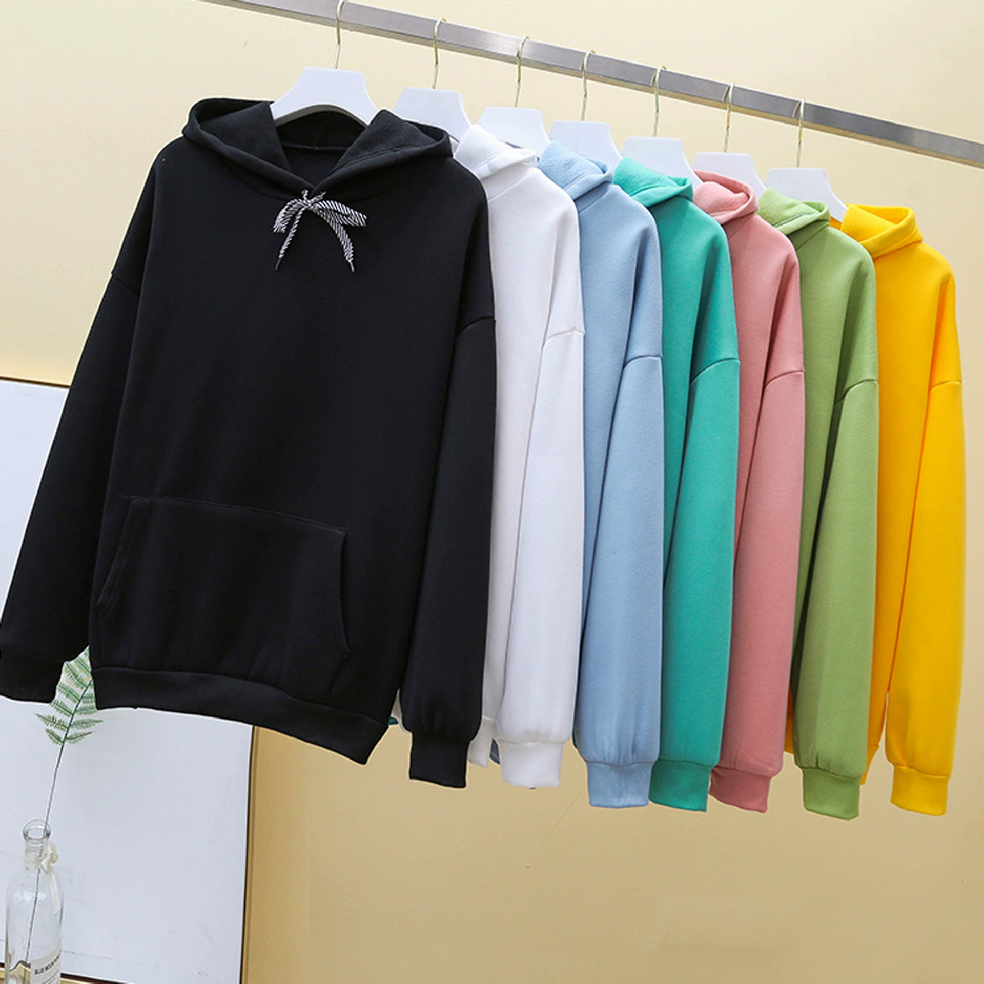 Осенний свитер мужской корейский прилив однотонных рубашек