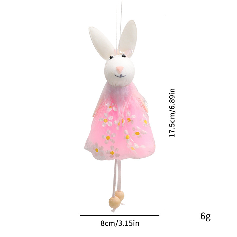 Amazon conejo de Pascua colgante conejo de Pascua decoración escena decoración al por mayor en stock