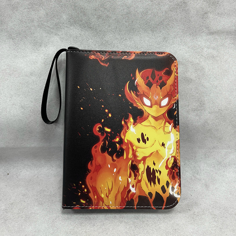 Nuevo paquete de tarjetas de Game King de Amazon, paquete de colección de tarjetas, bollos vacíos, fideos de cuero de PU, paquete de colección de libros de tarjetas de gran capacidad