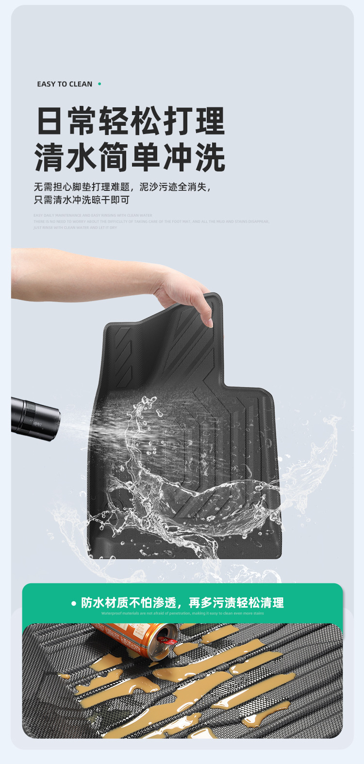 Suitable for 26 models of Wenjie M6 car floor mats, special car-specific TPE floor mats, trunk mat, and backrest cushion