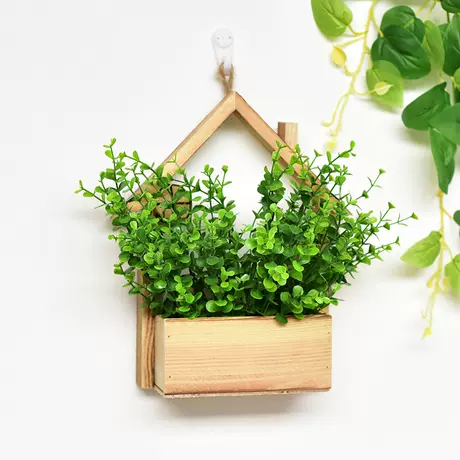 Wooden house + eucalyptus
