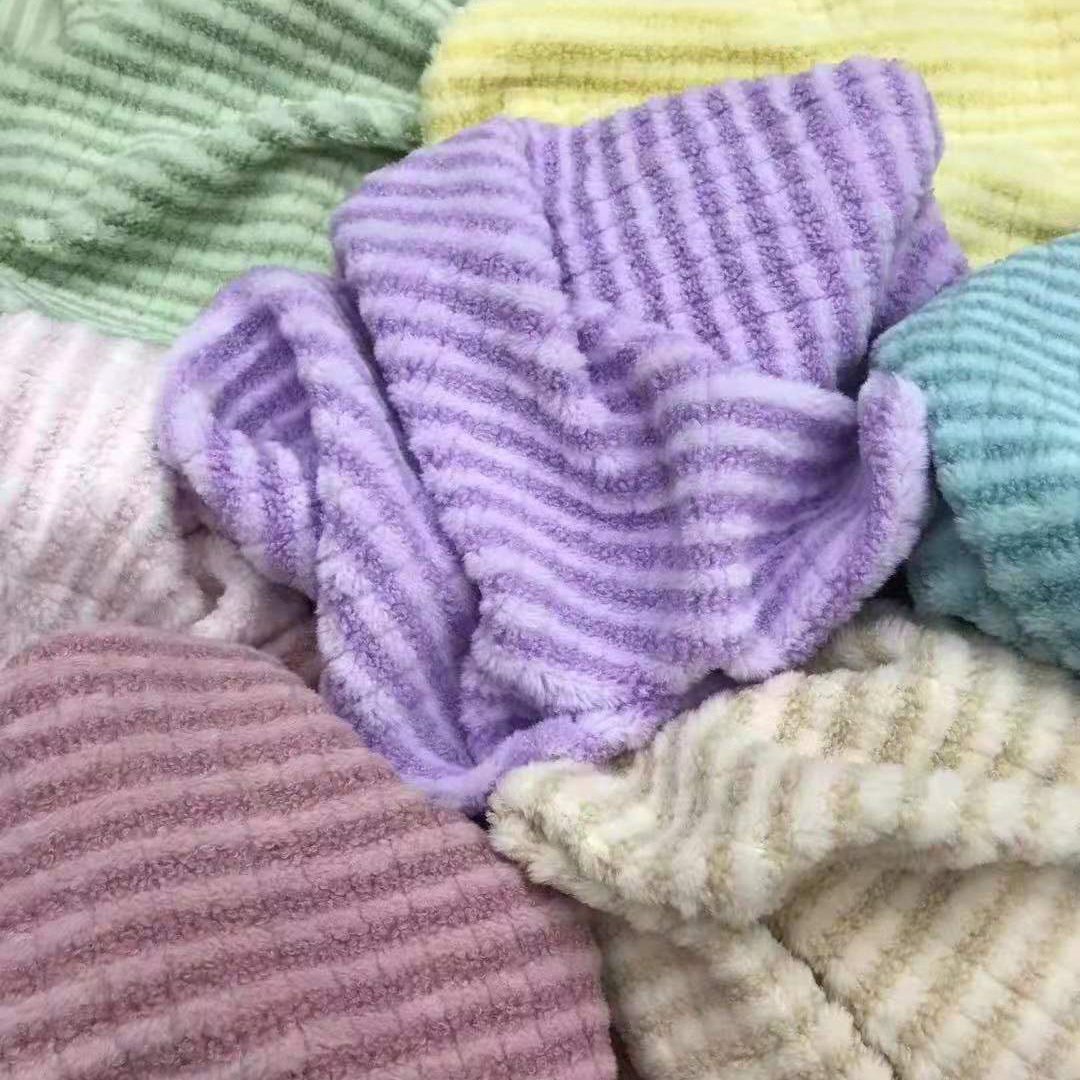 Luna de lana de conejo Venus Teddy lana de conejo de dos colores tela de lana granular ropa bolsas zapatos materiales de sombreros
