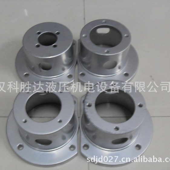 铝合金泵套37KW-45KW/125油泵法兰/电机法兰钟罩 铸铁泵套 钟形罩