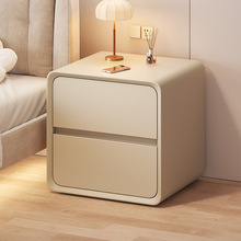 床头柜小型现代简约极窄床边柜奶油风超窄2023新款迷你夹缝置物架