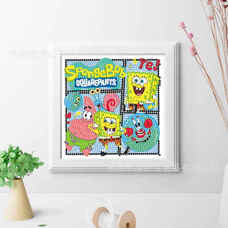 Nuevos niños 5d educativos rhinestone pintura hecha a mano DIY diamante pintura juguete creativo dibujos animados princesa serie image 30