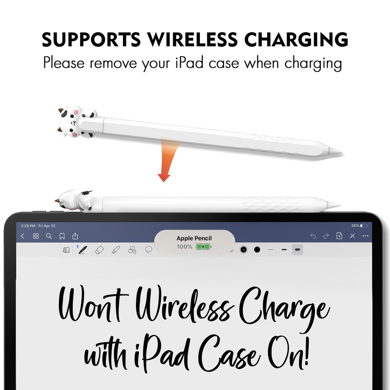 Apple Pencil 保護ペンカバー Apple Pencil Pro&2&1 ペンカバー 漫画超かわいいシリコンペンカバーに適しています。|undefined