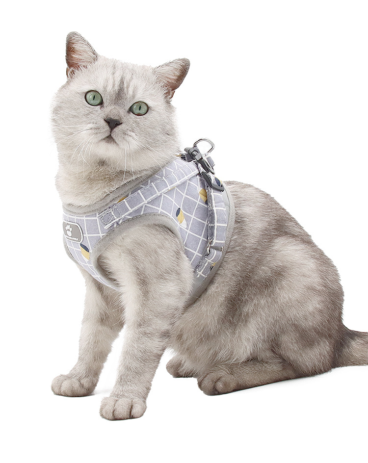 New Vest Type Leash Reflective Pet Chest Harness Wholesale display picture 16