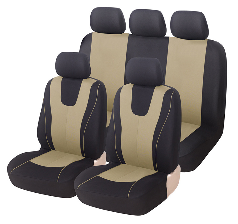 In-Stock Four-Season Universal Single-Sided Mesh Fabric Two-Seater Car Seat Cover Wholesale Car Interior Decoration Beautiful Seat Cover Cushion