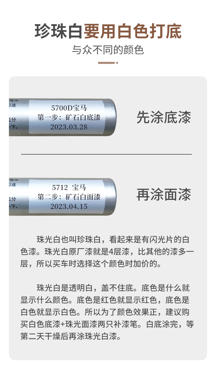 Glasses Paint Repair Pen, Paint Chipping Repair, Scratch Repair, Special Paint Pen for Paint Touch-Up, Non-Fading Paint Repair, Car Paint Restoration