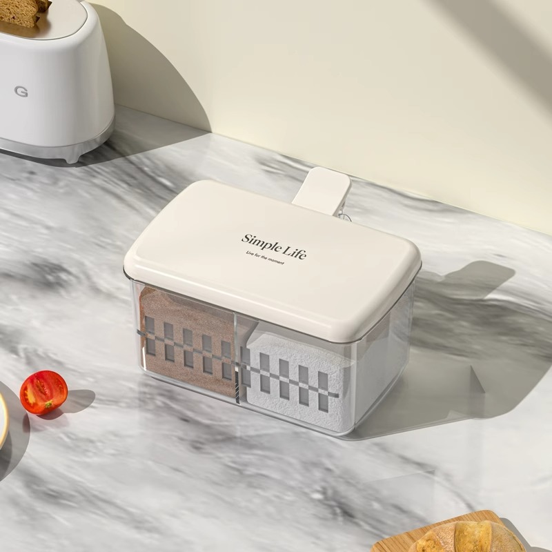 Caja de condimentos, caja de condimentos, sal, glutamato monosódico, caja de condimentos, caja de condimentos, plástico de grado alimenticio, sellado, condimento, cuchara incorporada
